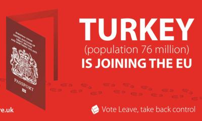 Turkey joining the EU poster