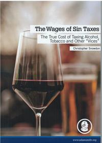Image of cover of booklet "The Wages of Sin Taxes"